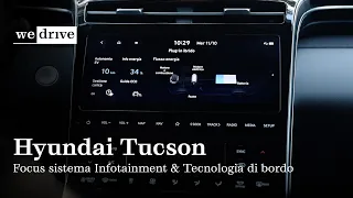 Hyundai Tucson 2023 | Focus sistema infotainment & Tecnologia di bordo