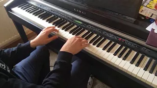 Beyond the invisible (new cover) - playing 2 melodies at the same time!