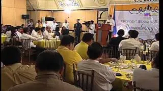 Commemoration Dinner in Honor of the 1st Death Anniversary of Jesse Robredo (Speech) 8/8/2013