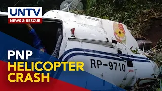 Helicopter ng PNP, bumagsak sa Quezon; tatlo sugatan