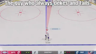 NHL 22 Stereotypes Pt.3 - Shootout Edition