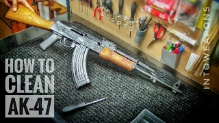 How to Clean an AK-47 Rifle  &  AK Trigger Group Removal