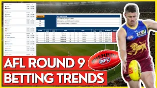 AFL Betting Trends For ALL Matches | AFL Round 9 Tips, Trends & Predictions | 2024 AFL Season