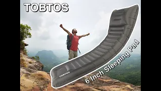 TOBTOS丨Ultra-Thick Sleeping Pad Review for Camping