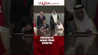 Erdoğan ve Bakan Hakan Fidan Katar'da #erdoğan #hakanfidan #katar #haber #gündem #keşfet #shorts