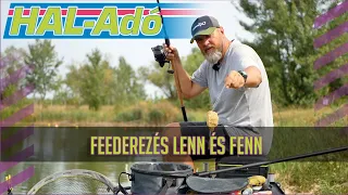 Feederezés lenn és fenn - Horgászás Cralusso Pop Up feederrel