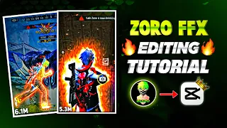 How to Edit Video like ‎@zoro_ffx in Capcut // Zoro ff editing secret revealed ✅🤩🔥