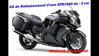 😨 Comment rabaisser une Kawa GTR1400 de -3cm 😨