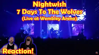 Musicians react to hearing Nightwish - 7 Days To The Wolves (Live at Wembley Arena)
