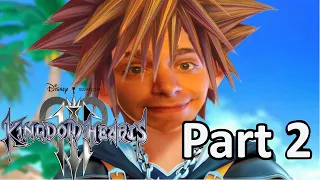 KINGDOM HEARTS 3 Part 2 (KH3 Lets Play) Twilight Town and The Kingdom of Corona!
