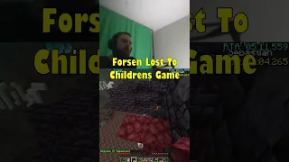 Forsen Loses To Children's Game