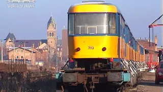 WorldOfTrams Trailer: Abschied der Tatra Straßenbahnen - Die Verladung in Leipzig