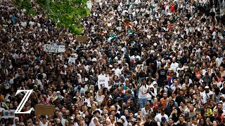 Frankreich: Gedenkmarsch nach Polizeischüssen auf Jugendlichen in Nanterre