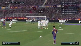 FIFA 21 PS5 Gameplay. Messi Free Kick Goal!!
