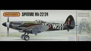 Classic Matchbox: 1/32 Spitfire Mk-22/24 PK-501 kit review