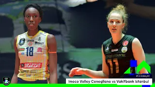 Imoco Volley Conegliano vs Vakifbank Istanbul SuperFinals BASELINE HIGHLIGHTS