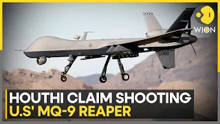 Yemen's Houthi rebels claim shooting down of US MQ-9 reaper mode | WION News