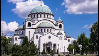 Сербия. Храм святого Саввы открыт для прихожан.