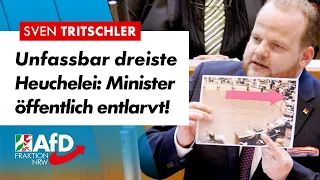 AfD-Politiker entlarvt Minister! – Sven Tritschler (AfD)