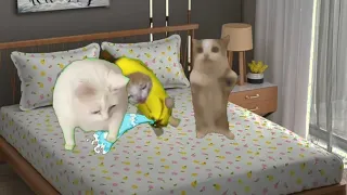 Baby Banana Cat Compilation 😺❤️ 2 Minutes #9
