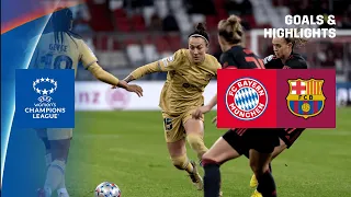 STUNNING VICTORY | Bayern Munich vs. Barcelona Highlights (UEFA Women's Champions League 2022-23)