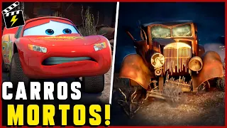 A CENA ASSUSTADORA DO CEMITÉRIO em CARROS | PIXAR