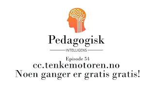 Episode 53 – cc.tenkemotoren.no   Noen ganger er gratis gratis