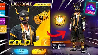 GOLD ROYALE 😱  HELPPING HUMBLE FOLLOWER 🔥🔥Garena Free Fire 💎 600000 DIAMONDS 💎FIRST RECHARGE✋