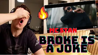 IRISH GUY REACTS TO MC STAN - BROKE IS A JOKE!! | MC STAN CHANGING THE GAME!!