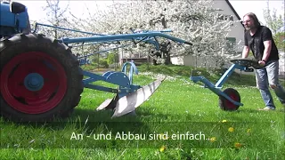 Eigenbau-Sitzrad für Hummel Einachser DE52K