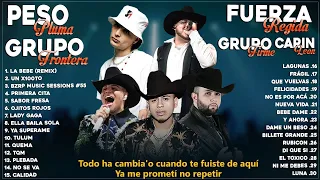 GRUPO FRONTERA, PESO PLUMA, FUERZA REGIDA, CARIN LEON, GRUPO FIRME | TOP MEXICAN MUSIC 2023 (LETRA)