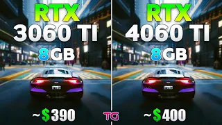 RTX 3060Ti vs RTX 4060Ti - Test in 10 games