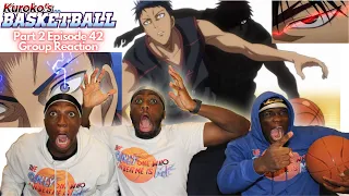 AOMINE AND KAGAMI ENTER THE ZONE!!!! KUROKO NO BASKET Episode 42 | 100% BLIND REACTION!!