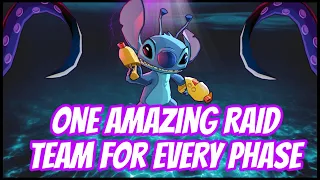 ONE Amazing Raid Team for EVERY Phase | Disney Sorcerer's Arena
