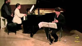 Camille Saint-Saëns. Clarinet Sonata op 167. 3 Lento.