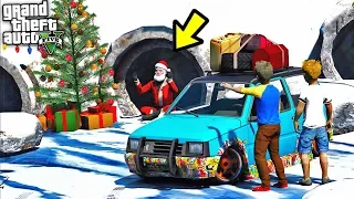 РЕАЛЬНАЯ ЖИЗНЬ ШКОЛЬНИКА GTA 5 - НАШЛИ ПРИЗРАК ДЕДА МОРОЗА В ТАИНСТВЕННОЙ ПЕЩЕРЕ! ⚡ ГАРВИН