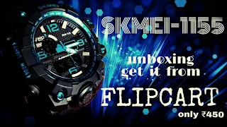 Unboxing Skmei Analogue-Digital BlueDial men's Watch [FROM :flipkart]...