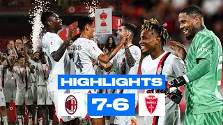 AC Milan vs Monza 1-1 (PEN 6-5) | Highlights & All Goals