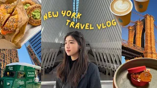 New York Travel Vlog 🗽 4-Days in NY: things to do, best cafes + restaurants 🚕 DJI Osmo Pocket 3 vlog