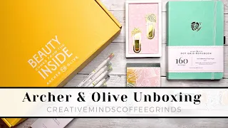 ARCHER & OLIVE UNBOXING || March Subscription Box || IS IT WORTH THE $?