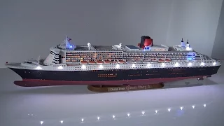 Queen Mary 2 Revell 1:400 LED build story