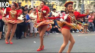 Chicas Caporales 19, Virgen de la candelaria 2015 Lima, Festividad Peruana