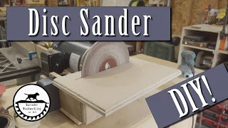 I Built a Homemade Disc Sander!