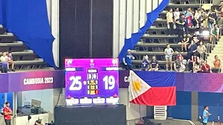 Philippines vs Vietnam Set3 || SEAGames 2023 women’s volleyball #solotravel #seagames2023 #cambodia