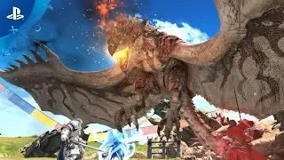 Final Fantasy XIV x Monster Hunter: World - Collaboration Trailer | PS4