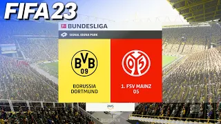 FIFA 23 - Borussia Dortmund vs. FSV Mainz 05 | #BVBM05