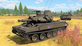 War Thunder: USA - M551 and T95E1 Gameplay [1440p 60FPS]