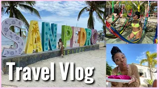 🌴San Pedro Vacation VLOG🌴|~Mahogany Bay Resort~|SECRET BEACH|Cave Tubing&Mayan Ruins| Nene Passion
