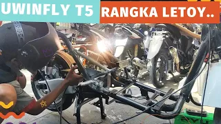 PART 4 ❗UWINFLY T5 ❗REVISI RANGKA ❗😱