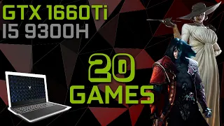 #2 20 Games Tested | GTX 1660 Ti & I5 9300h - Lenovo Legion Y540